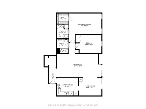 Floorplan - 2075 Creekside Dr #2-3, Wheaton, IL 60189 photo 1 of 1