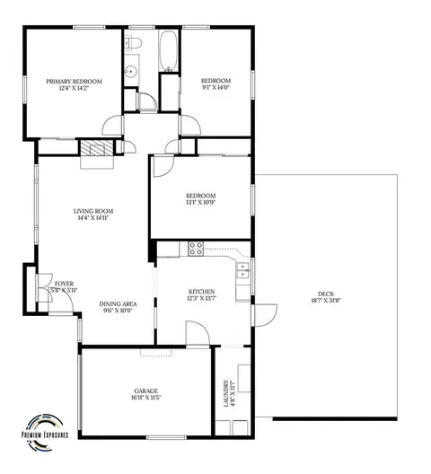 Floorplan - 503 E Cedar Ln, Monticello, IL 61856 photo 1 of 1