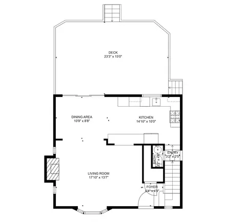 Floorplan - 404 Herrick Rd, Riverside, IL 60546 photo 2 of 4