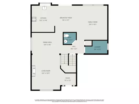 Floorplan - 553 Ivory Ln, Bartlett, IL 60103 photo 1 of 3
