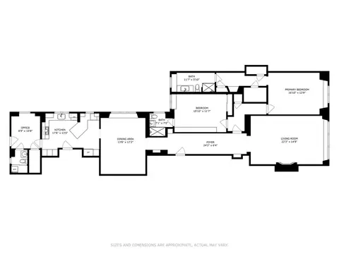 Floorplan - 222 E Chestnut St #7B, Chicago, IL 60611 photo 1 of 1