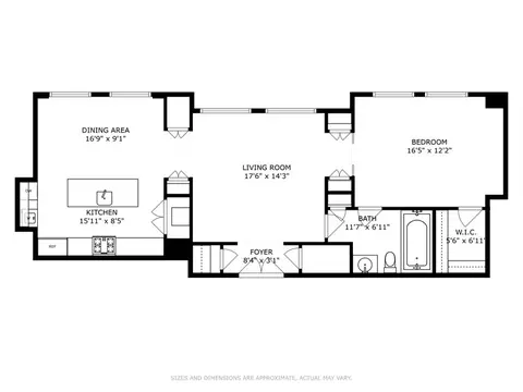 Floorplan - 159 E Walton Pl #7F, Chicago, IL 60611 photo 1 of 1