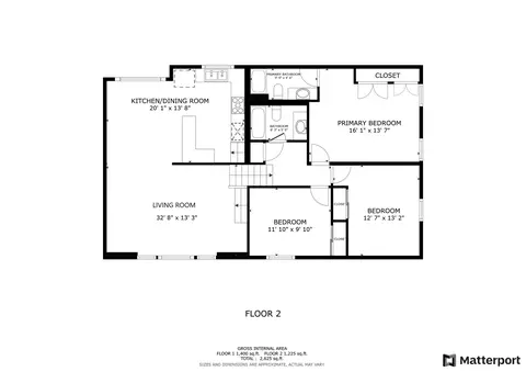 Floorplan - 4569 Gettysburg Dr, Rolling Meadows, IL 60008 photo 2 of 2