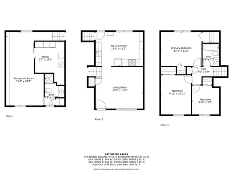 Floorplan - 1500 E Lowden Ave, Wheaton, IL 60189 photo 4 of 4