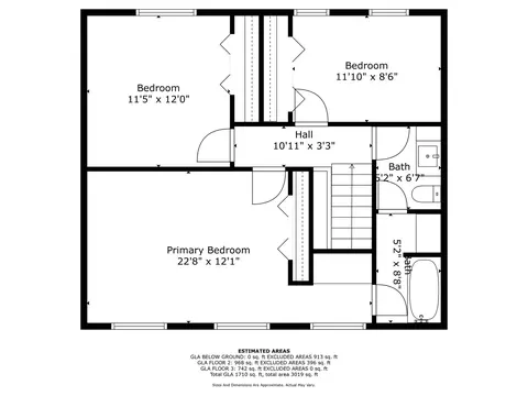 Floorplan - 680 Tennyson Dr, Wheaton, IL 60189 photo 3 of 4