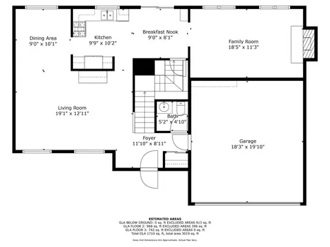 Floorplan - 680 Tennyson Dr, Wheaton, IL 60189 photo 2 of 4