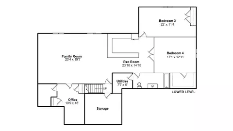 Floorplan - 4319 Creek Dr, Springfield, IL 62711 photo 2 of 2