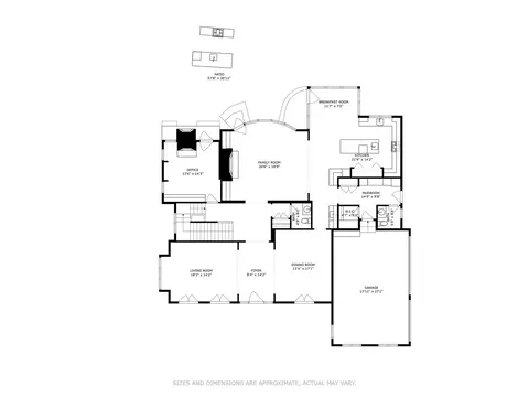 Floorplan - 509 Washington Ave, Glencoe, IL 60022 photo 1 of 3