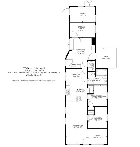 Floorplan - 5003 Parkview Dr, Mccullom Lake, IL 60050 photo 1 of 1
