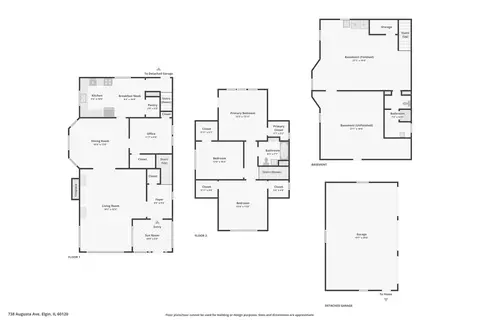 Floorplan - 738 Augusta Ave, Elgin, IL 60120 photo 4 of 4