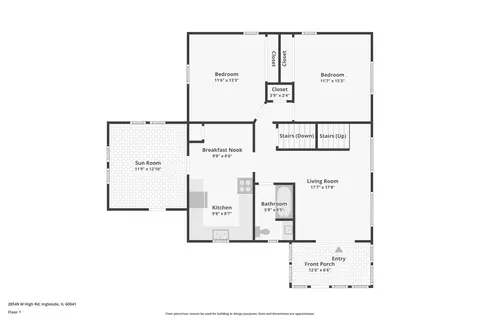 Floorplan - 28549 W High Rd, Ingleside, IL 60041 photo 3 of 3