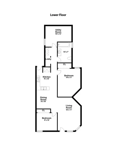 Floorplan - 523 E 41st St, Chicago, IL 60653 photo 2 of 3