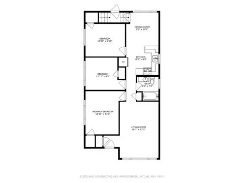 Floorplan - 3434 Monroe St, Lansing, IL 60438 photo 2 of 3