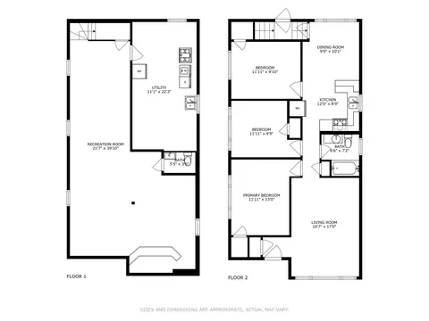 Floorplan - 3434 Monroe St, Lansing, IL 60438 photo 1 of 3