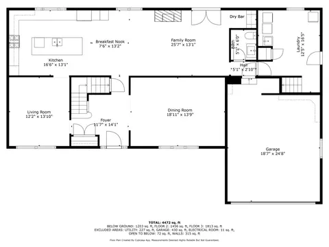 Floorplan - 745 Constance Ln, Deerfield, IL 60015 photo 1 of 4