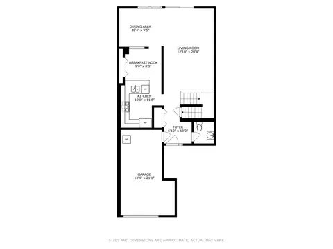 Floorplan - 2618 Smith St, Rolling Meadows, IL 60008 photo 3 of 4