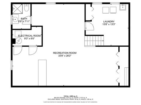 Floorplan - 91 Fletcher Dr, Des Plaines, IL 60016 photo 2 of 3