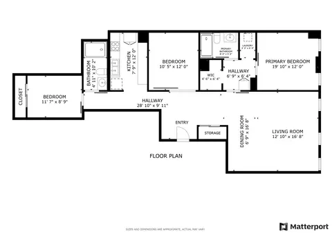 Floorplan - 40 E 9th St #716, Chicago, IL 60605 photo 1 of 1