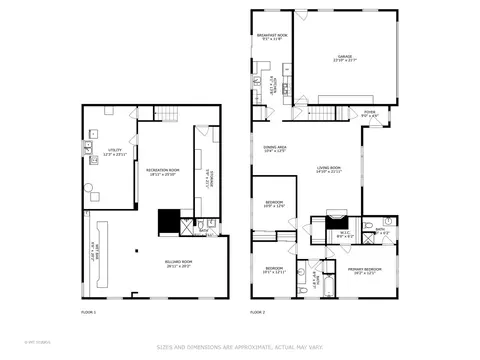 Floorplan - 452 Miller St, Beecher, IL 60401 photo 1 of 3