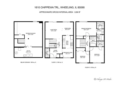 1610 Chippewa Trl, Wheeling, IL 60090 photo 29
