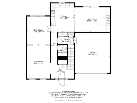 Floorplan - 1209 W Bauer Rd, Naperville, IL 60563 photo 2 of 4