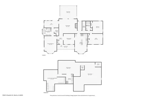 Floorplan - 3560 N Chamlin Dr, Morris, IL 60450 photo 3 of 3