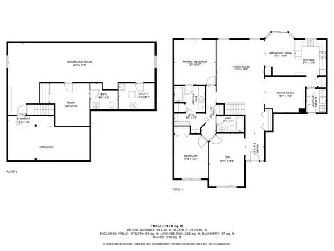 Floorplan - 249 Spring Ct, North Aurora, IL 60542 photo 3 of 3