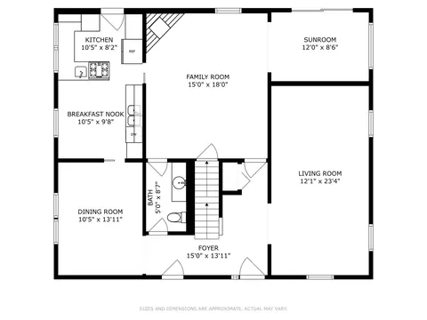 Floorplan - 1014 Douglas Ave, Flossmoor, IL 60422 photo 3 of 4