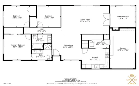 Floorplan - 70 Greencroft Dr, Champaign, IL 61821 photo 1 of 1