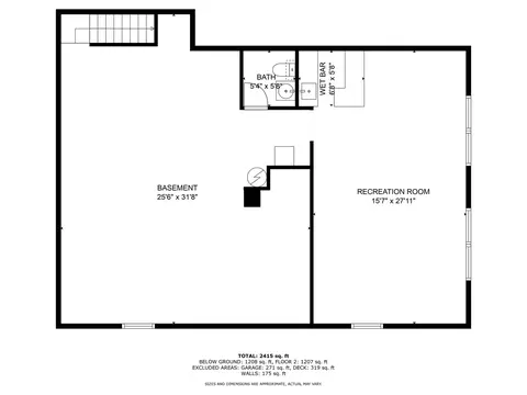Floorplan - 931 Sunset Rd, Wheaton, IL 60189 photo 1 of 3