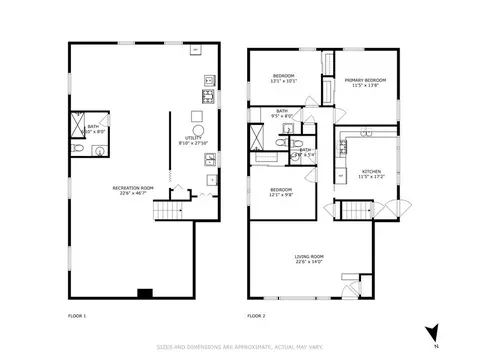 Floorplan - 7647 W Devon Ave, Chicago, IL 60631 photo 1 of 2