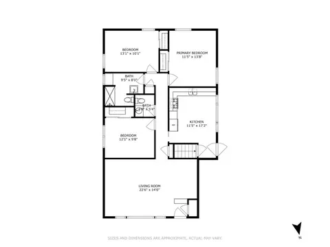Floorplan - 7647 W Devon Ave, Chicago, IL 60631 photo 2 of 2