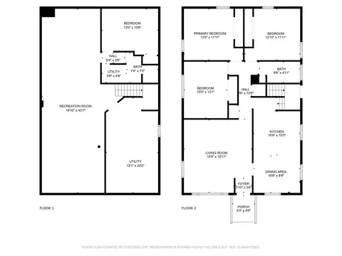 Floorplan - 2454 184th St, Lansing, IL 60438 photo 3 of 3