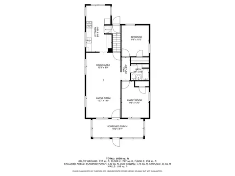 Floorplan - 613 Jackson St, Aurora, IL 60505 photo 1 of 4
