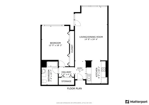 Floorplan - 8 E Randolph St #3203, Chicago, IL 60601 photo 1 of 1