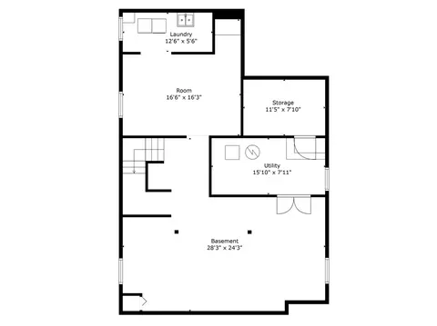 Floorplan - 523 Kipling Ct, Wheaton, IL 60187 photo 1 of 3