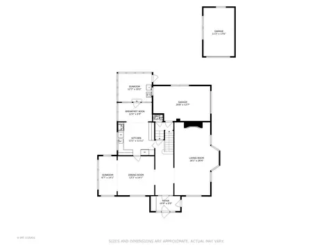 Floorplan - 822 Clinton Pl, Evanston, IL 60201 photo 2 of 5