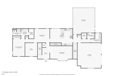 Floorplan - 113 Crabapple Ln, Morris, IL 60450 photo 1 of 4