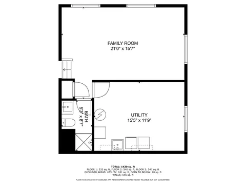 Floorplan - 509 E Illinois St, Wheaton, IL 60187 photo 1 of 4