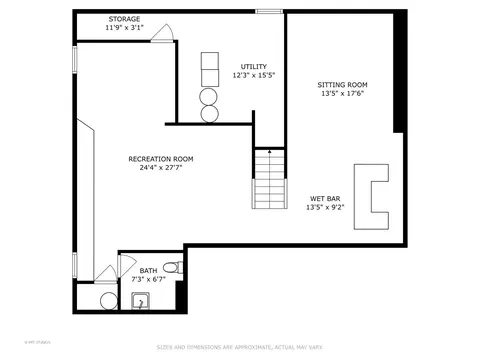 Floorplan - 1181 Midwest Ln, Wheaton, IL 60189 photo 4 of 4