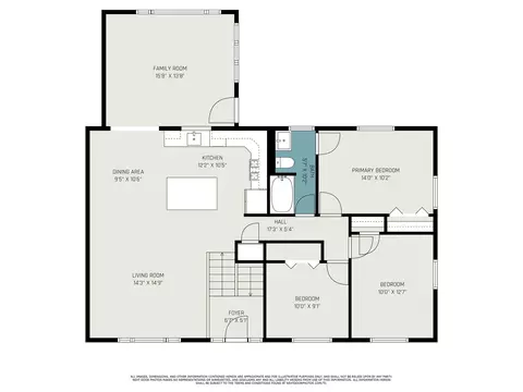 Floorplan - 1320 Jefferson Rd, Hoffman Estates, IL 60169 photo 1 of 2