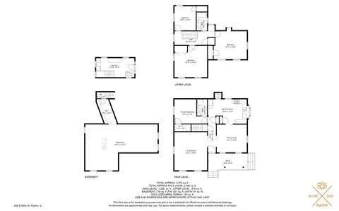 Floorplan - 835 E Pells St, Paxton, IL 60957 photo 1 of 1