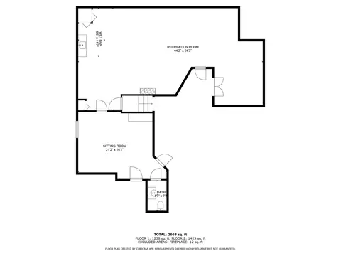 Floorplan - 5209 Meadowbrook St, Plainfield, IL 60586 photo 2 of 2