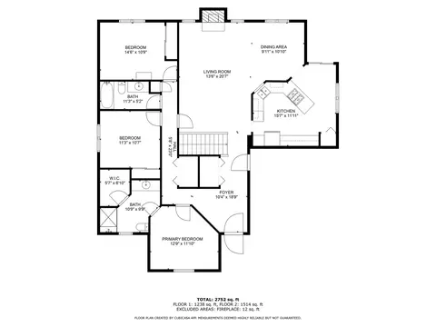 Floorplan - 5209 Meadowbrook St, Plainfield, IL 60586 photo 1 of 2