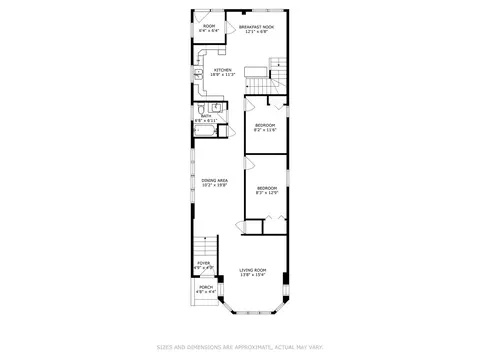 Floorplan - 629 E 87th Pl, Chicago, IL 60619 photo 3 of 4