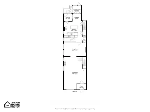 Floorplan - 1344 E Madison Park Ave, Chicago, IL 60615 photo 2 of 4