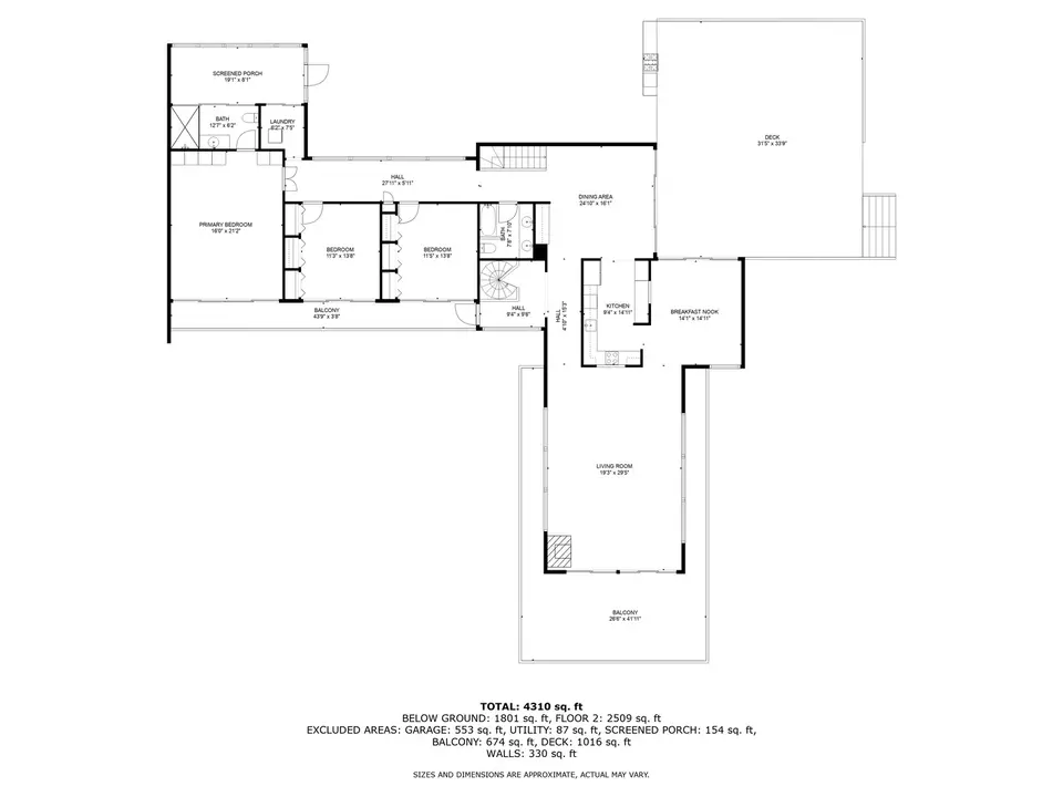 Floorplan - 431 Maplewood Dr, Barrington, IL 60010 photo 1 of 3
