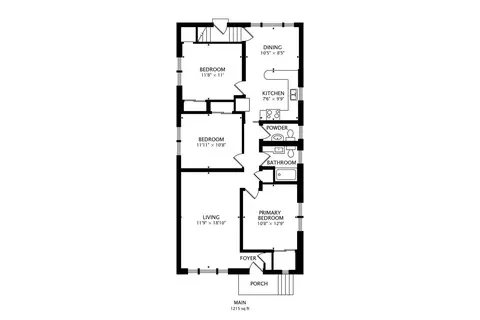 Floorplan - 1927 Herbert Ave, Berkeley, IL 60163 photo 1 of 3