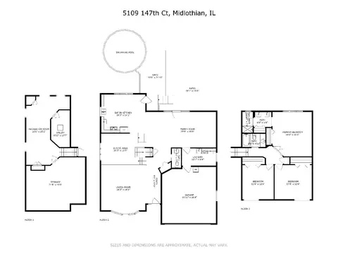 Floorplan - 5109 147th Ct, Midlothian, IL 60445 photo 1 of 4