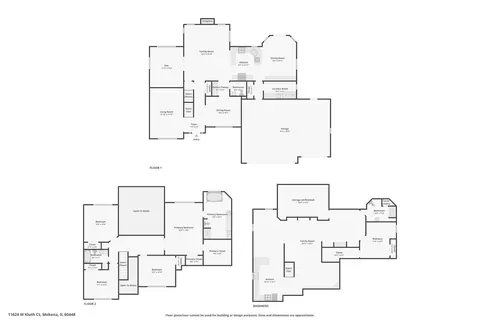 Floorplan - 11624 Kluth Ct, Mokena, IL 60448 photo 4 of 4